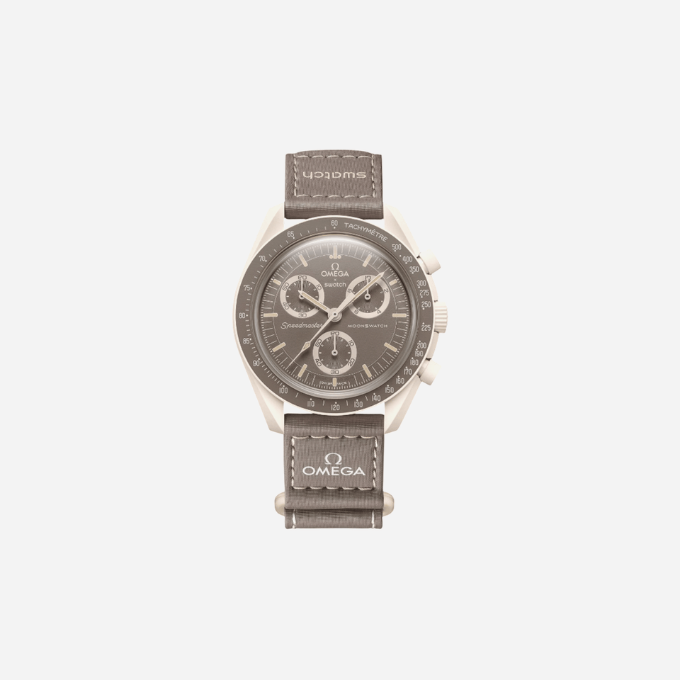 Swatch X Omega Bioceramic Moonswatch Mission To Earth - Desert