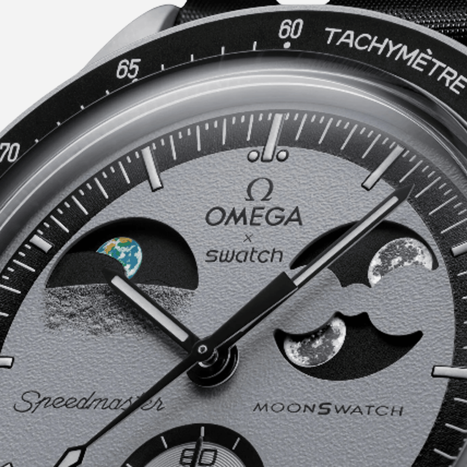 Omega X Swatch Bioceramic Moonswatch Mission To Earthphase