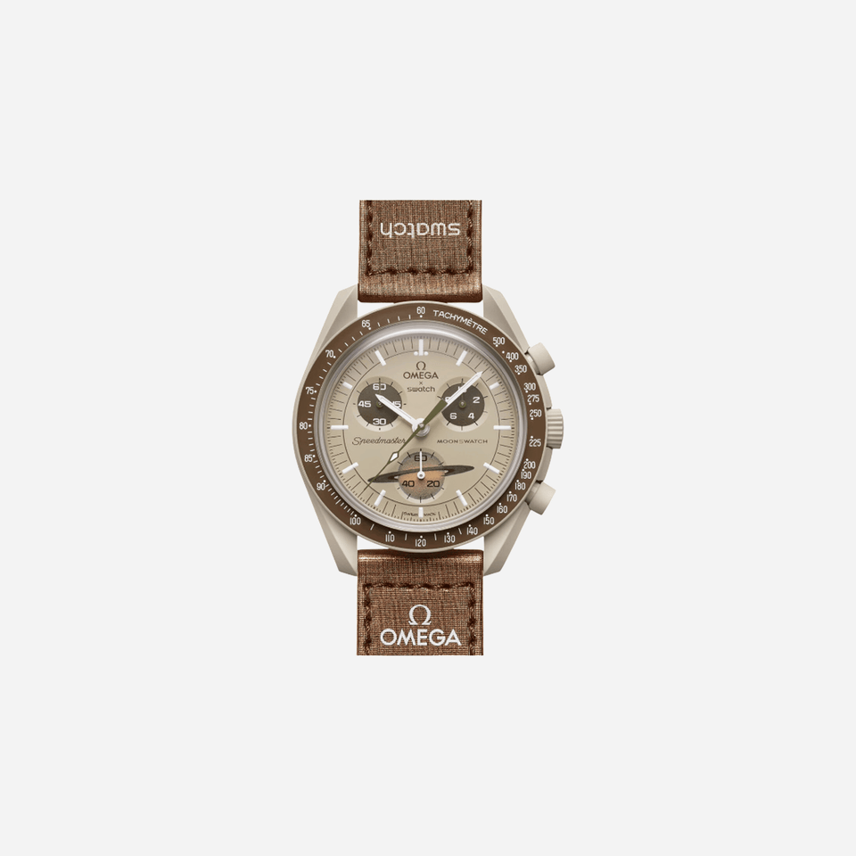 Swatch X Omega Bioceramic Moonswatch Mission To Saturn