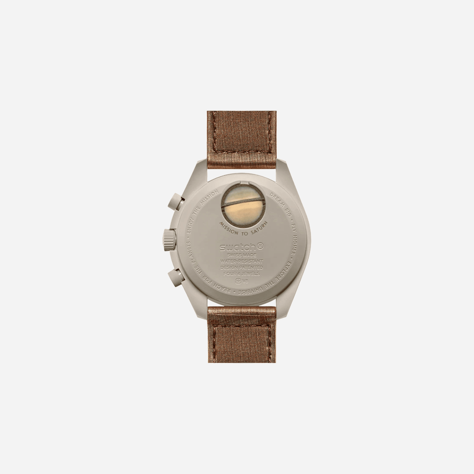 Swatch X Omega Bioceramic Moonswatch Mission To Saturn