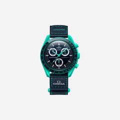 Swatch X Omega Bioceramic Moonswatch Mission On Earth - Polar Lights