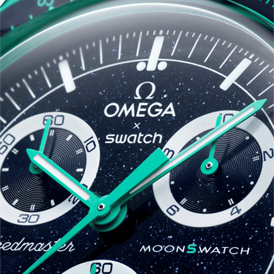 Swatch X Omega Bioceramic Moonswatch Mission On Earth - Polar Lights