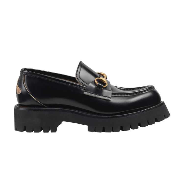 Gucci Wmns Lug Sole Loafer 'Black'
