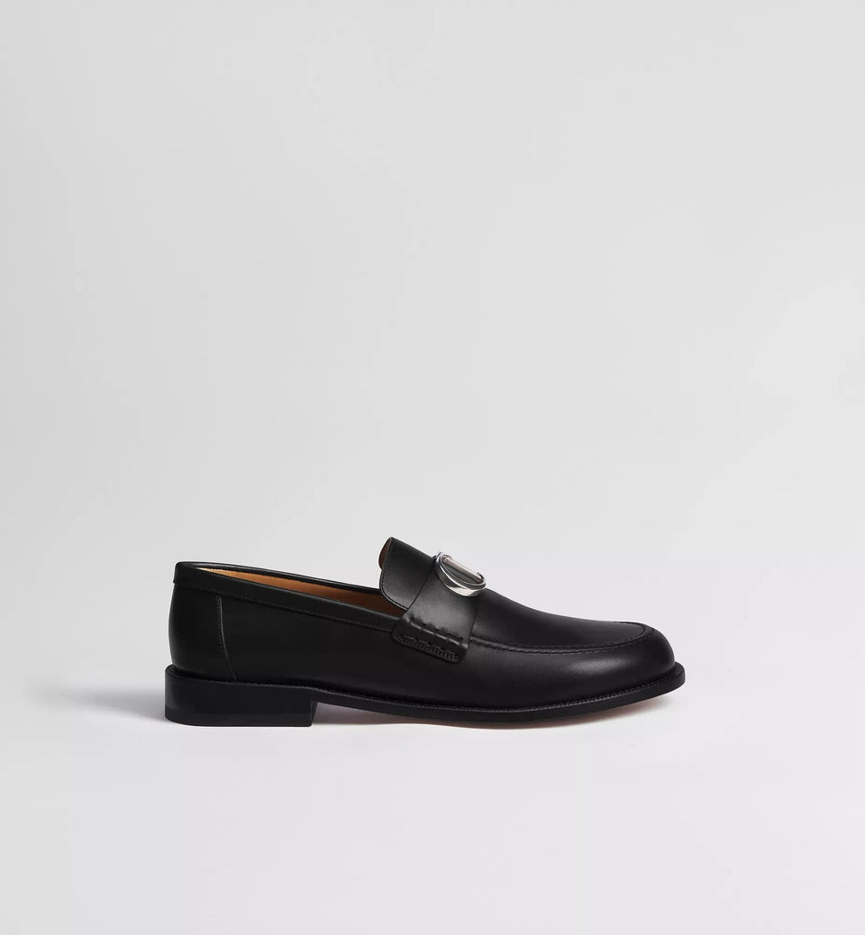 Dior Archie Moccasin Smooth black calfskin