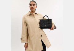 Maggie Small Tote Bag In Signature Leather