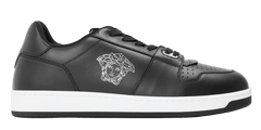 Versace Men's Medusa Sneak Low-Top Trainers Black