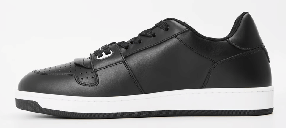 Versace Men's Medusa Sneak Low-Top Trainers Black