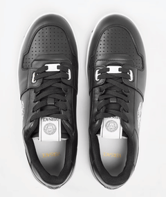 Versace Men's Medusa Sneak Low-Top Trainers Black