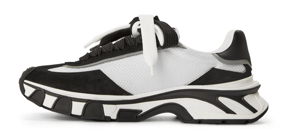 Dolce and Gabbana DG Frami Mesh Runner Sn61 White/Black