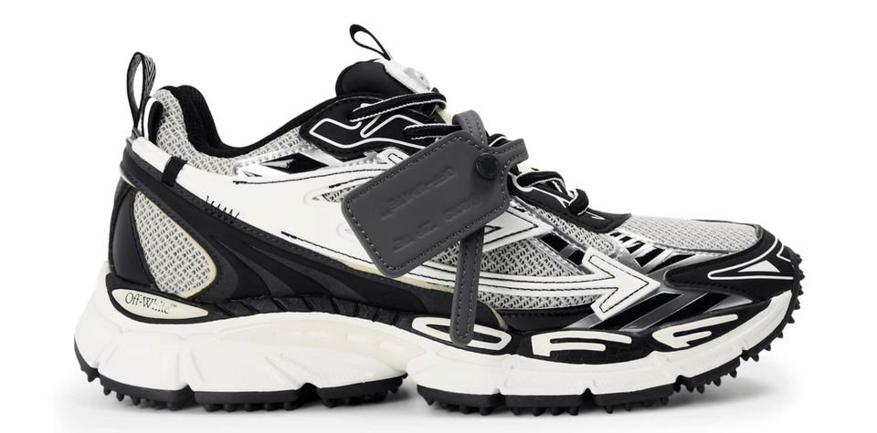 OFF WHITE Men's Be Right Sneakers  Black/White