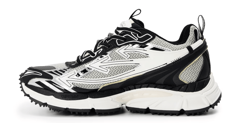 OFF WHITE Men's Be Right Sneakers  Black/White