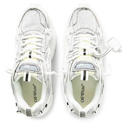 Off White Men's Denim BRB Trainers White