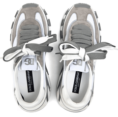 Dolce and Gabbana DG Frami Mesh Runner Sn61 White/Grey