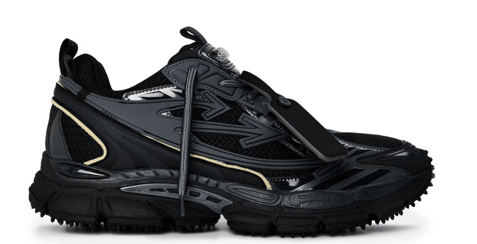 OFF WHITE Men's Be Right Sneakers  Black/Black