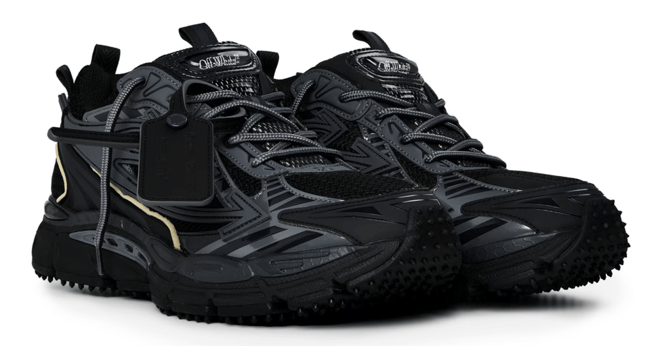 OFF WHITE Men's Be Right Sneakers  Black/Black