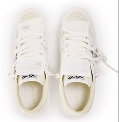 Off White Men's 3.0 Court Low Eye-catching Silhouette Trainers White/Ivory