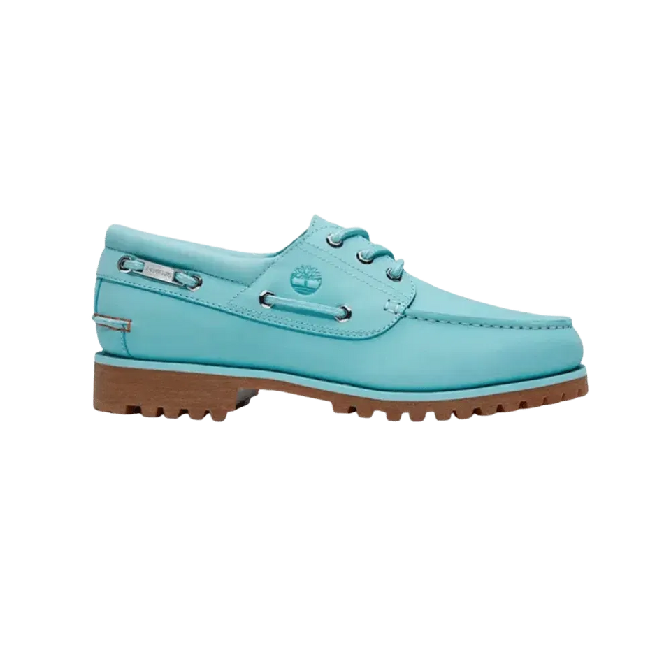 Jacquemus x Timberland 3-Eye Lug Boat 'Aqua'