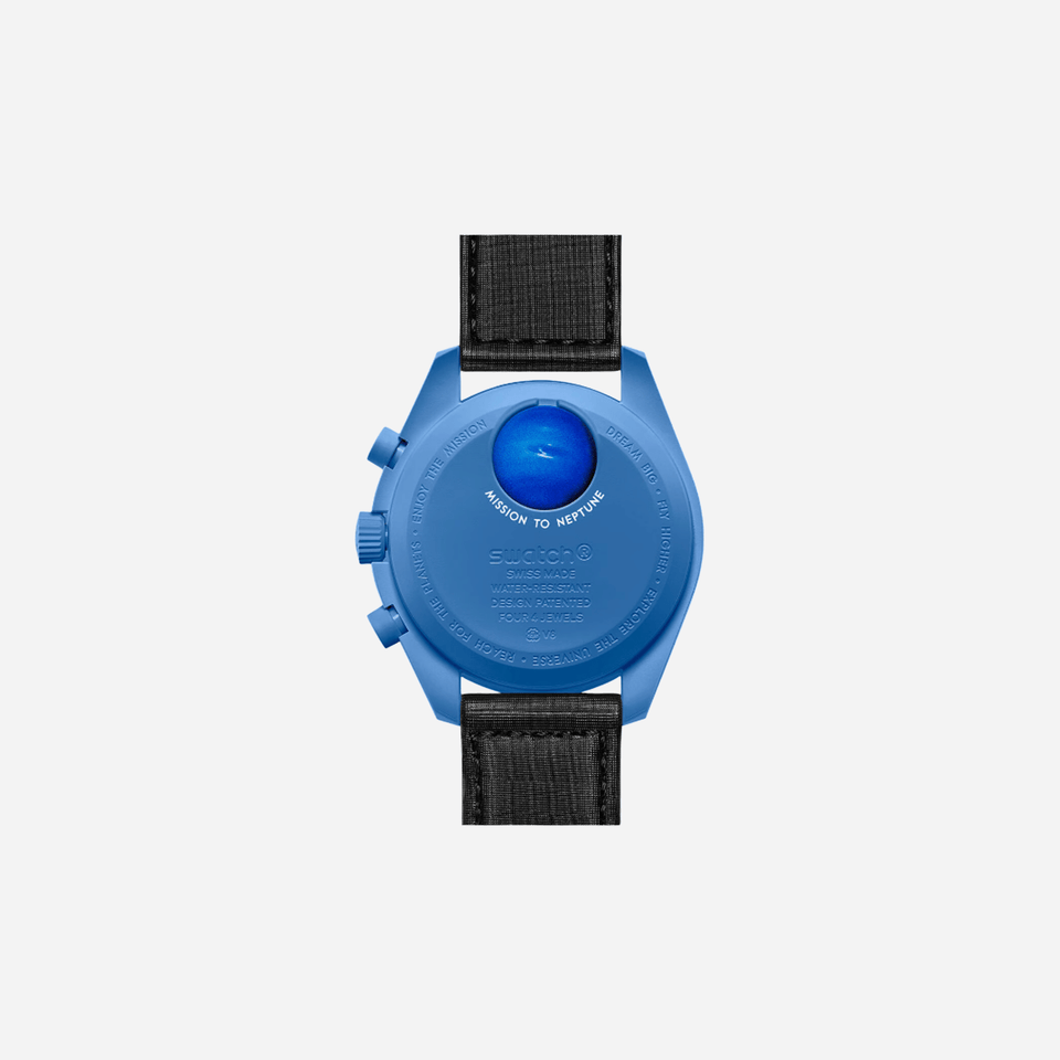 Swatch X Omega Bioceramic Moonswatch Mission To Neptune