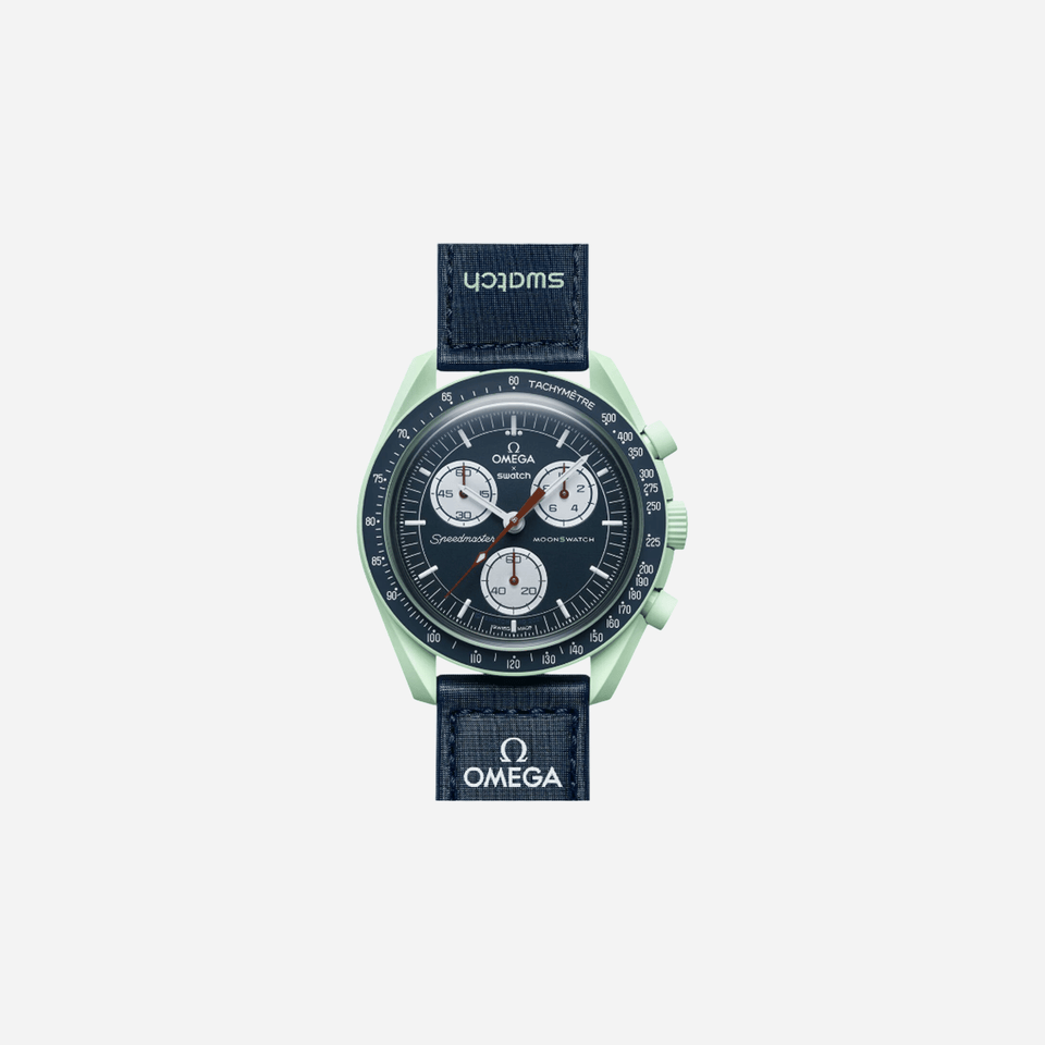 Swatch X Omega Bioceramic Moonswatch Mission To Earth