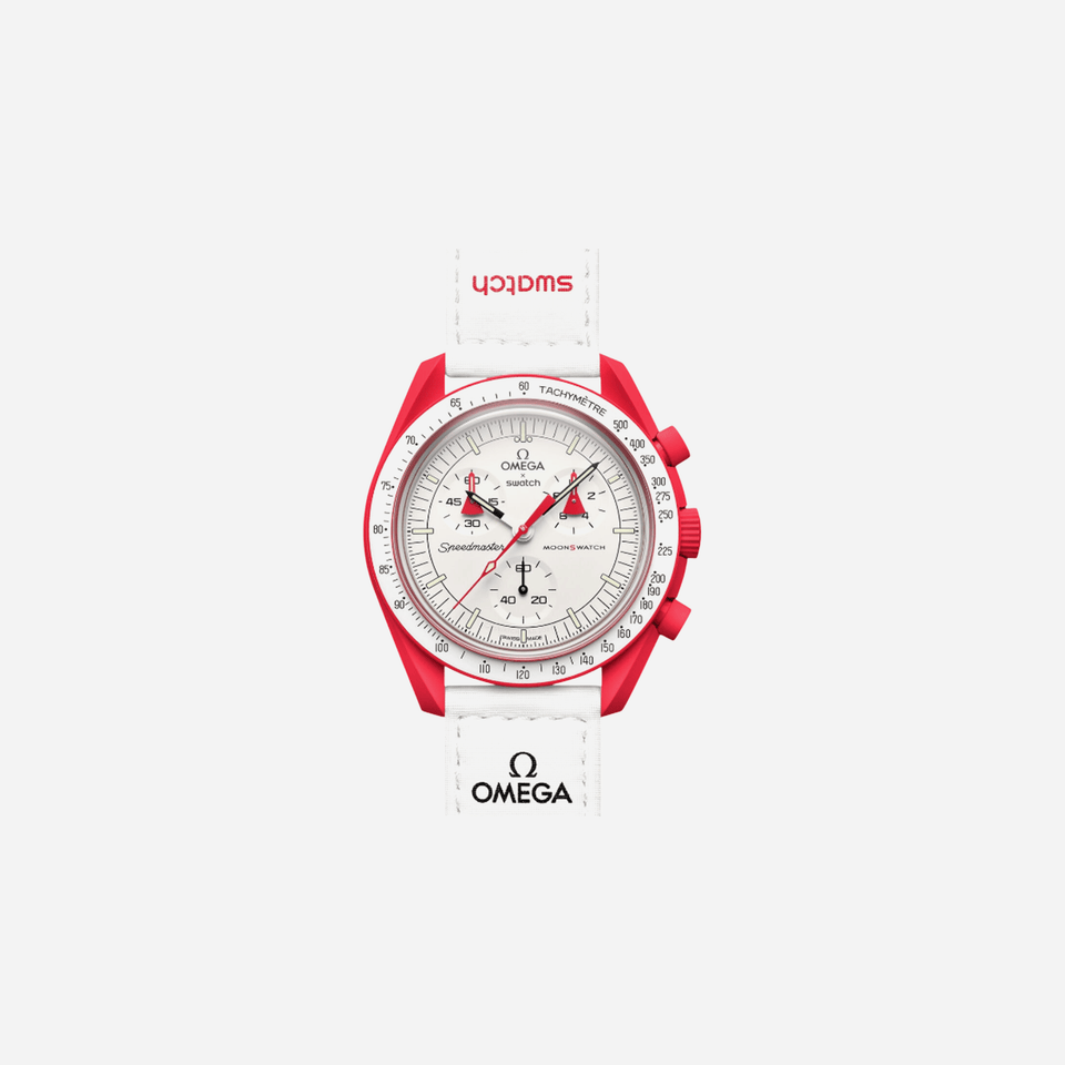 Swatch X Omega Bioceramic Moonswatch Mission To Mars