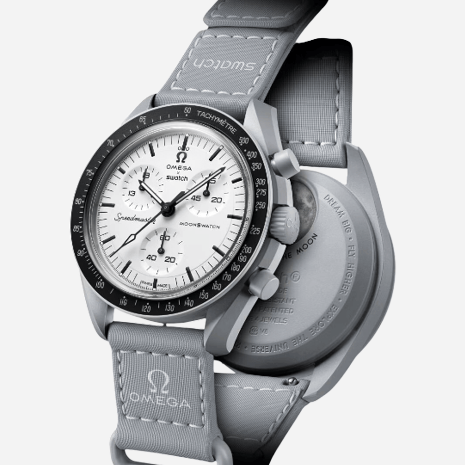 Omega X Swatch Bioceramic Moonswatch 1965