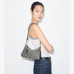 T Monogram Small Perry Shoulder Bag