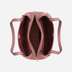 COACH Erin Shoulder Bag Pebbled Leather/Gold/Peony