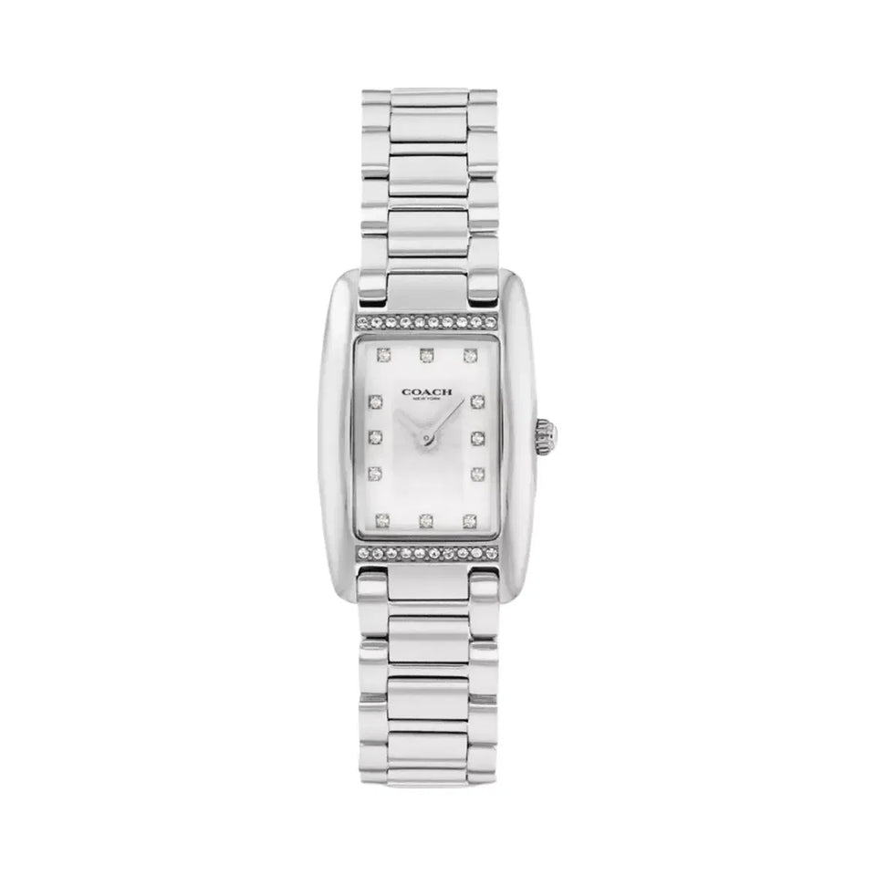 Coach Reese Watch, 20 Mm X 30 Mm Stainless Steel