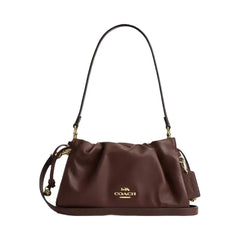 Coach Faye Shoulder Bag Gold Maple
