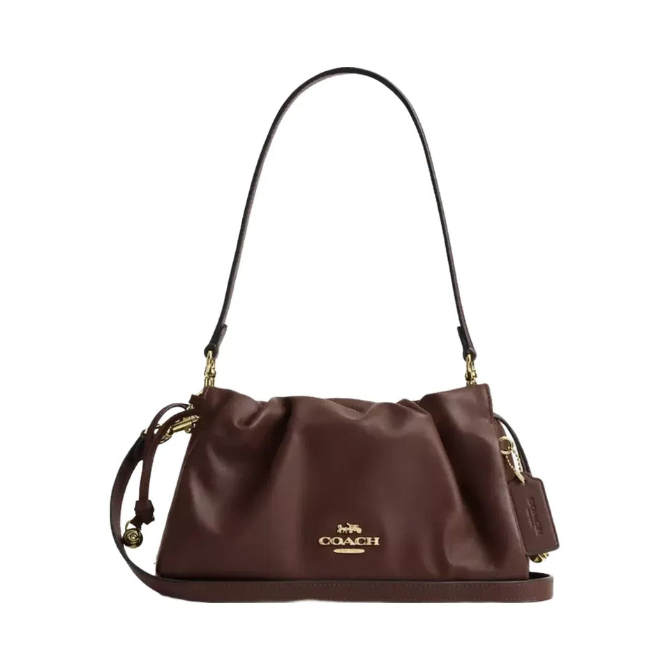 Coach Faye Shoulder Bag Gold Maple
