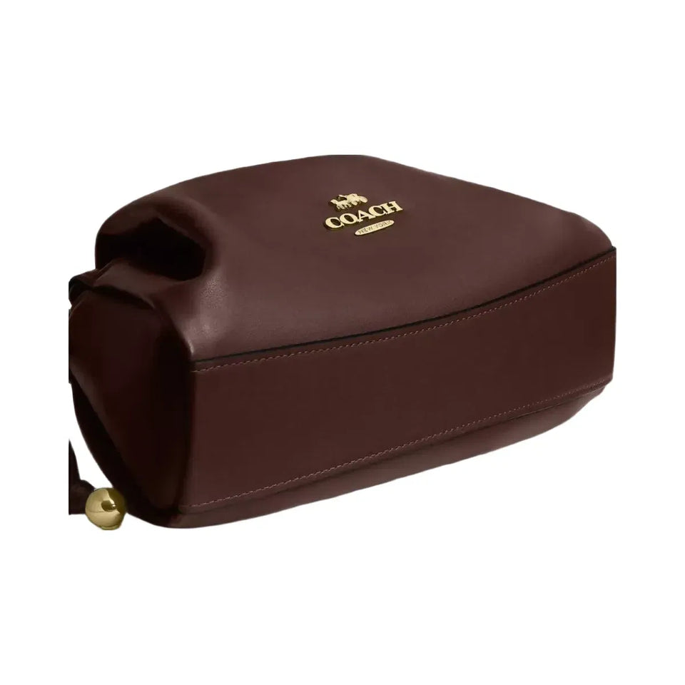 Coach Faye Shoulder Bag Gold Maple