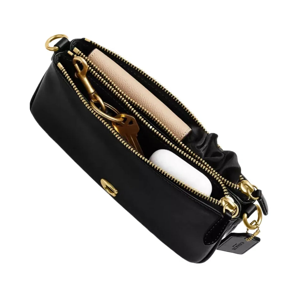 Coach Audrey Crossbody Bag in Brass Black
