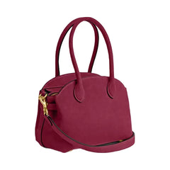 Coach Soft Empire Carryall Bag 21 Brass Dark Fuchsia