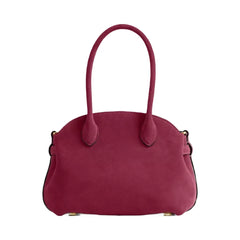 Coach Soft Empire Carryall Bag 21 Brass Dark Fuchsia
