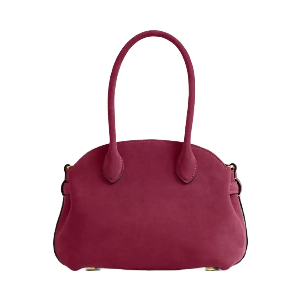 Coach Soft Empire Carryall Bag 21 Brass Dark Fuchsia