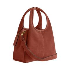 Coach Lana Shoulder Bag 23 in Brass Clay