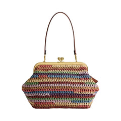 Coach Kisslock Frame Bag 27 Brass Multi