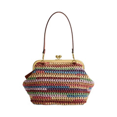 Coach Kisslock Frame Bag 27 Brass Multi