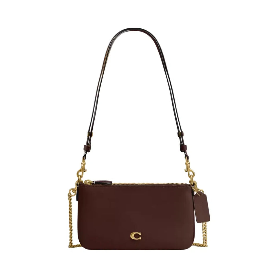 Coach Audrey Crossbody Bag Brass Maple
