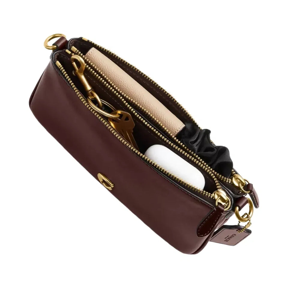 Coach Audrey Crossbody Bag Brass Maple