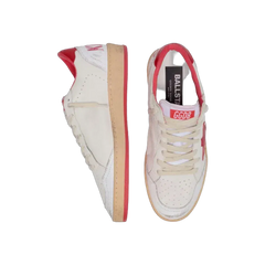 Golden Goose Wmns Ball Star 'White Red'