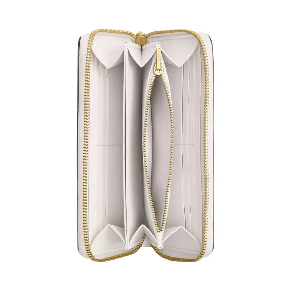 Coach Disney X Coach Essential Accordion Zip Wallet With Pluto in Brass Chalk Multi
