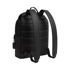 Coach League Flap Backpack in Black