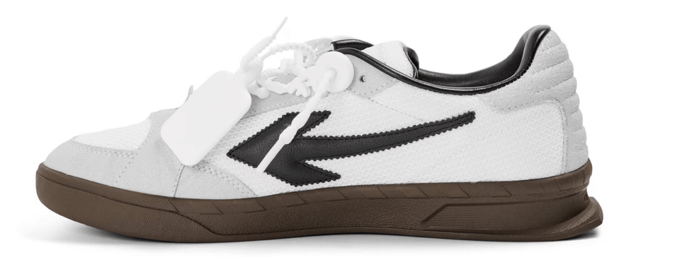Off White End Of Play Sneakers Mens White/Black
