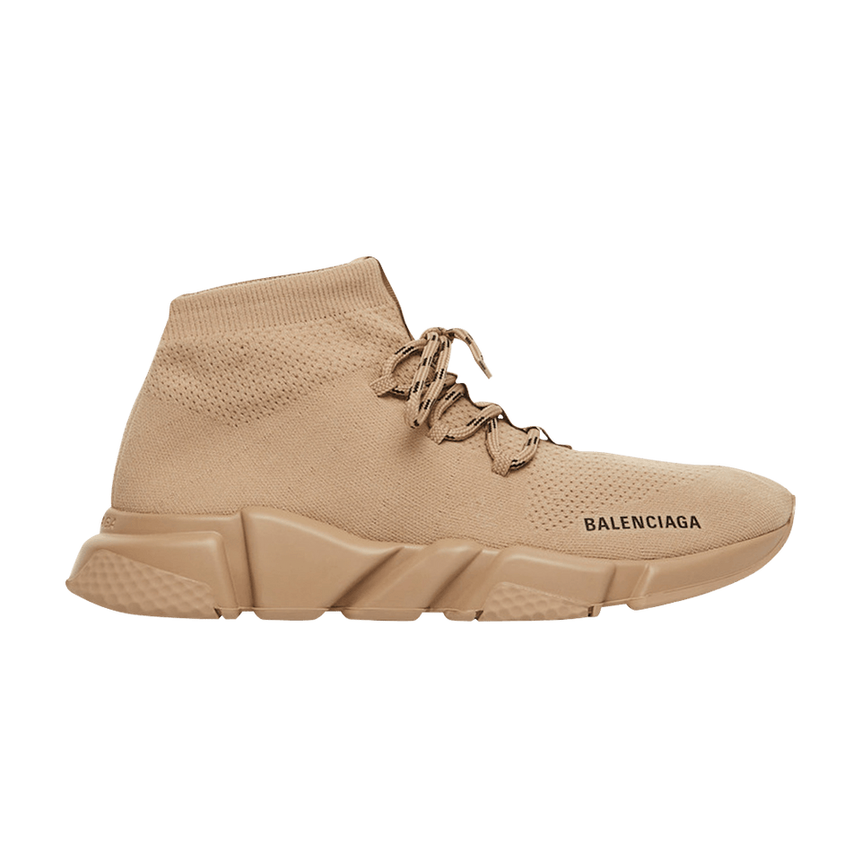 Balenciaga Wmns Speed Lace Up Trainer 'Beige'