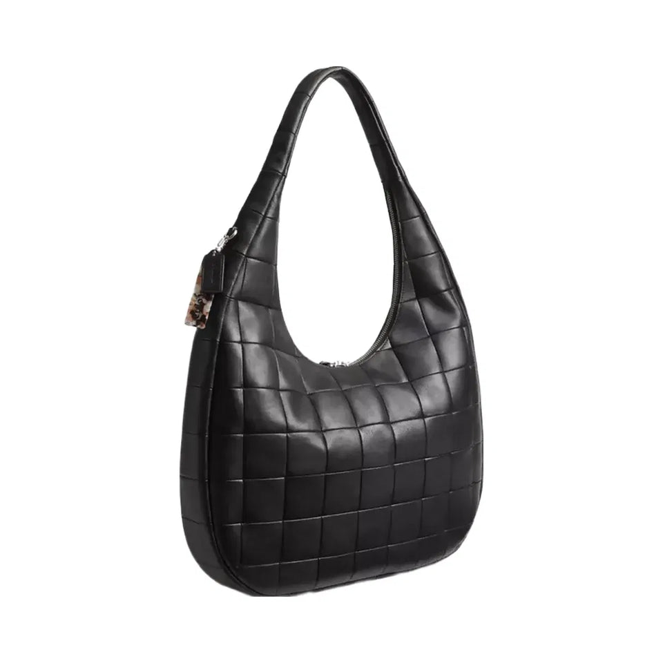 Coach Alter/Ego Large Crescent Shoulder Bag in Black 2