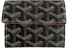 Goyard Marigny Wallet Black/Tan