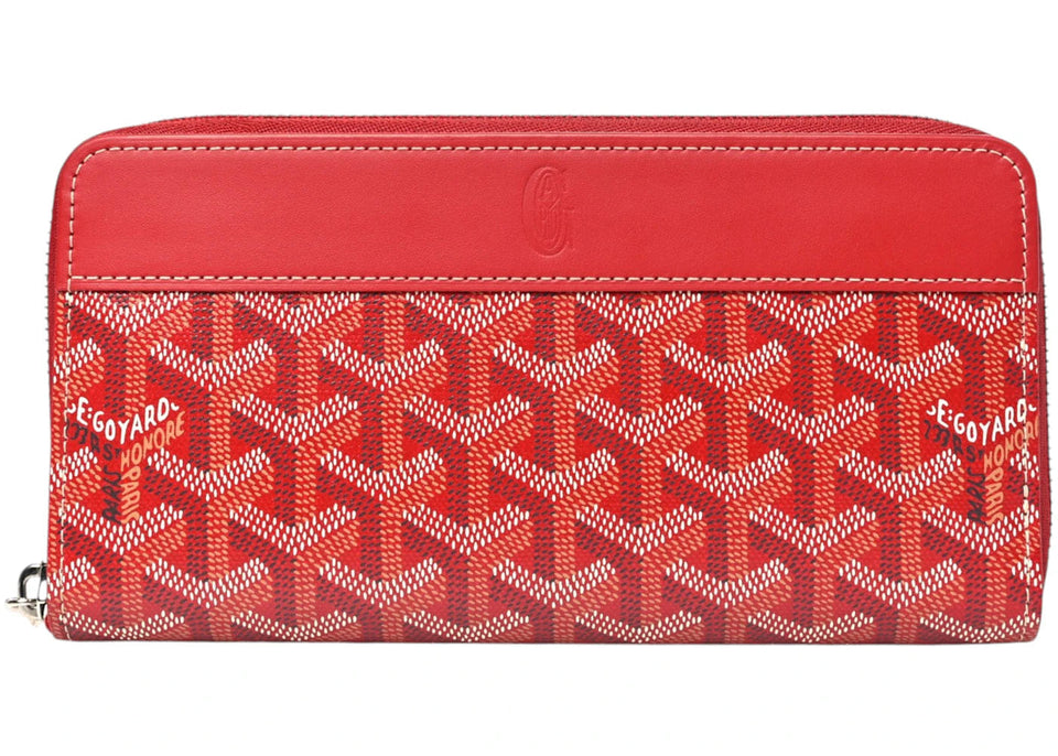 Goyard Matignon Wallet Gm Red