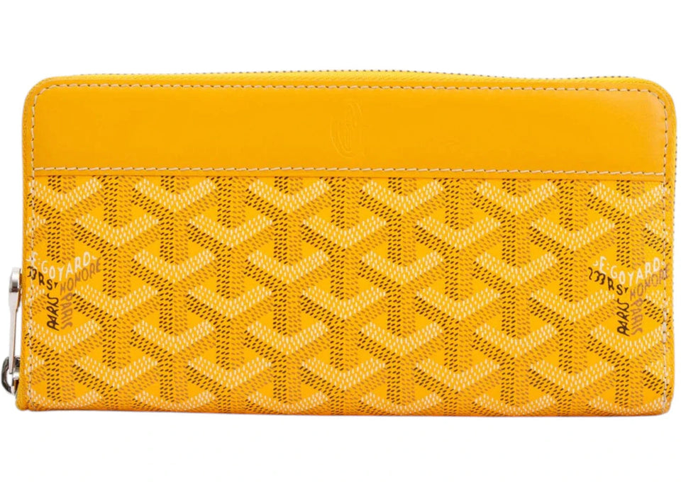 Goyard Matignon Wallet Gm Yellow