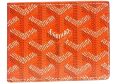 Goyard Victoire Wallet Orange